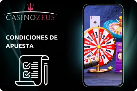 Casino Zeus código promocional Condiciones de Apuesta