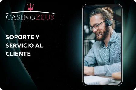 Soporte y servicio al cliente Zeus Casino virtual